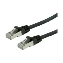VALUE Patchkabel Kat.6 Class E S FTP PiMF LSOH schwarz 0.5m — Buy in Cyprus with Fast Delivery