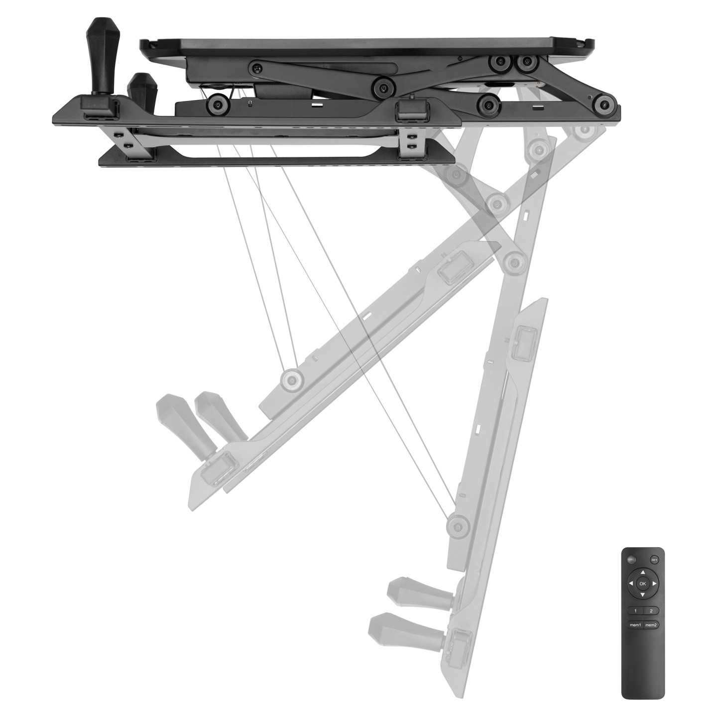 Equip Deckenhalterung 32'-70' 1TFT 35kg motorisiert sw lite Retail — Buy in Cyprus with Fast Delivery
