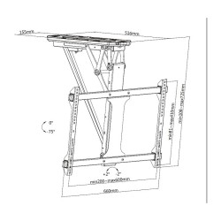 Equip Deckenhalterung 32'-70' 1TFT 35kg motorisiert sw lite Retail — Buy in Cyprus with Fast Delivery