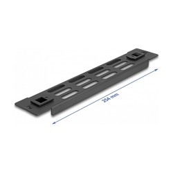 10? Netzwerkschrank Panel mit Lüftungsschlitzen werkzeugfrei 1 HE schwarz — Buy in Cyprus with Fast Delivery