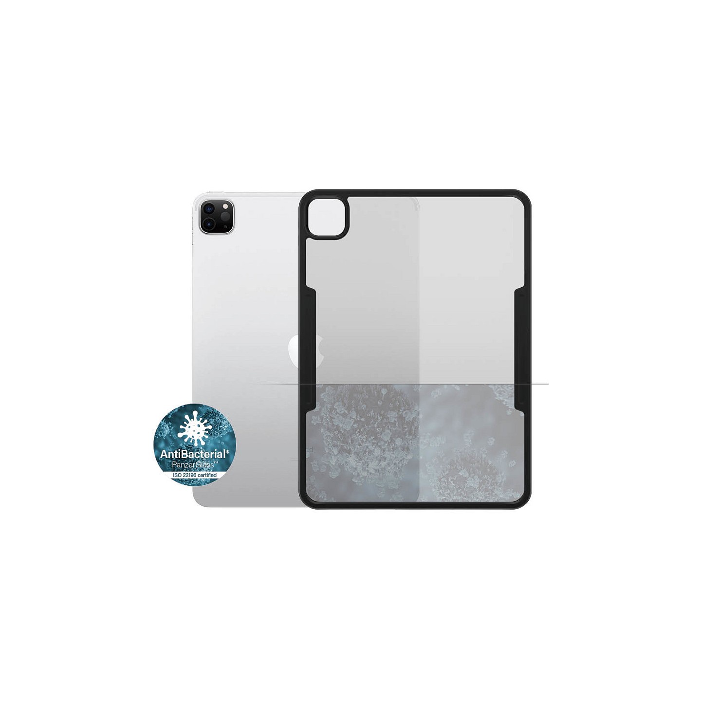 PanzerGlass ClearCase Apple iPad 11 (2018 2020 2021). Black — Buy in Cyprus with Fast Delivery