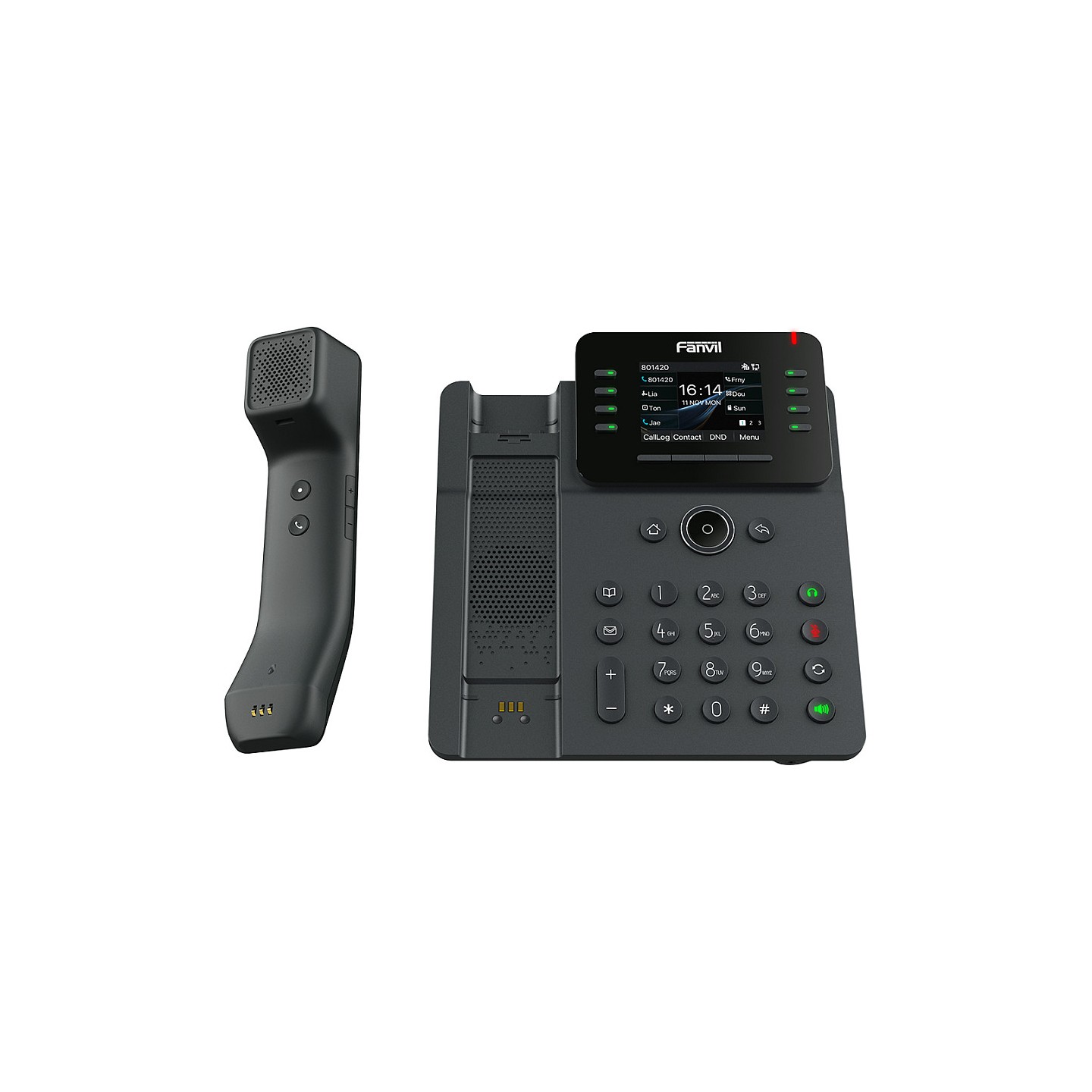 Fanvil V62 Pro. Medium-Level Dual Gigabit PoE IP Phone SIP POE Gigabit USB-Port — Buy in Cyprus with Fast Delivery