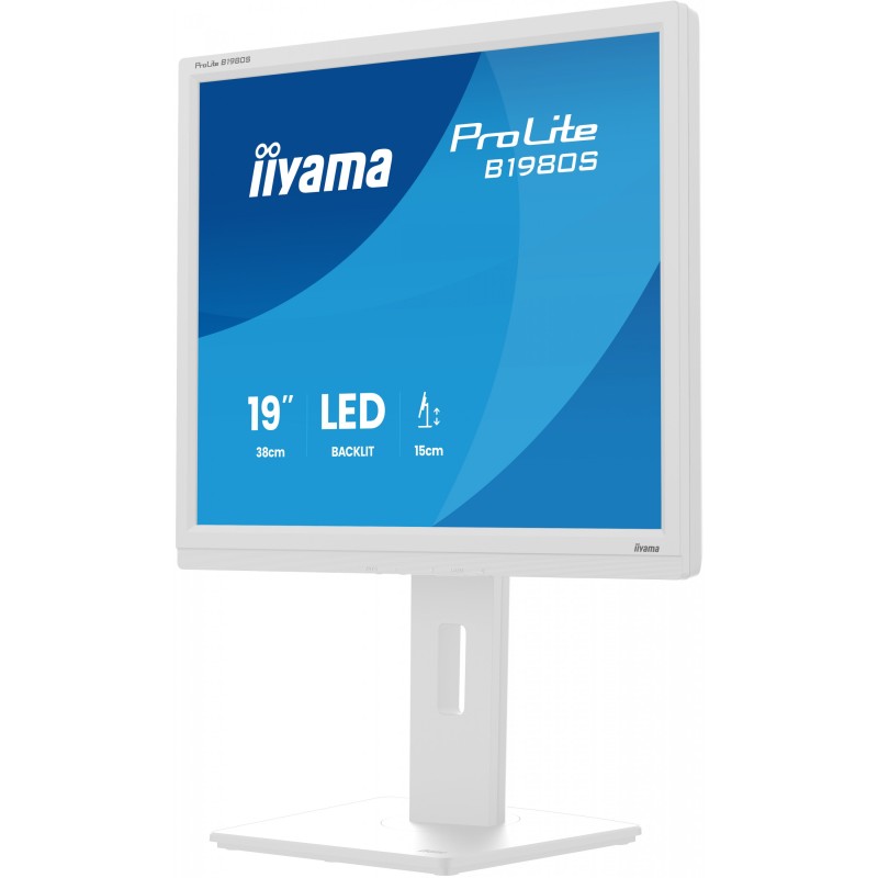 Buy iiyama ProLite B1980S-W1 - 19" (48 cm) 5:4 TN LED Monitor - HDMI 1.4 & DP 1.... in Cyprus, Nicosia, Limassol, Larnaka, Pafos