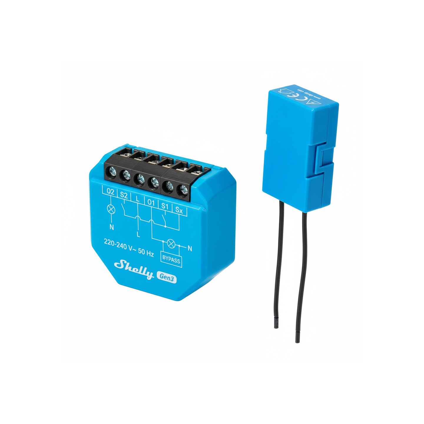 Shelly Relais '2L Gen3' WLAN BT — Buy in Cyprus with Fast Delivery