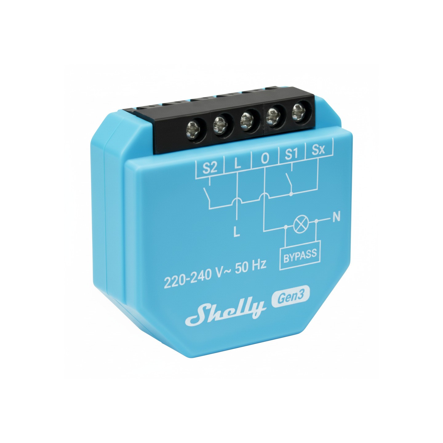 Shelly Relais '2L Gen3' WLAN BT — Buy in Cyprus with Fast Delivery