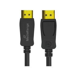 MediaRange DisplayPort Kabel. Ver. 2.1. 40 Gbps. 2.0m. sw — Buy in Cyprus with Fast Delivery