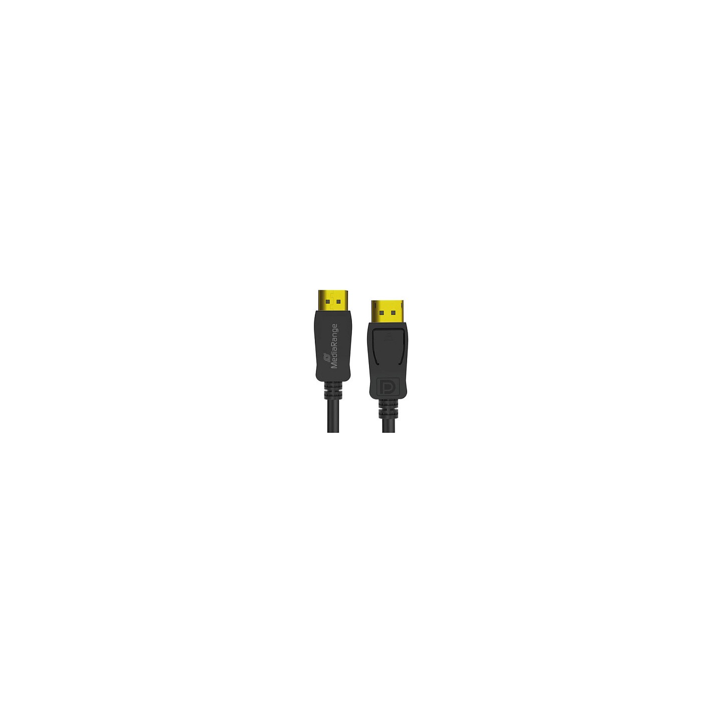 MediaRange DisplayPort Kabel. Ver. 2.1. 40 Gbps. 2.0m. sw — Buy in Cyprus with Fast Delivery