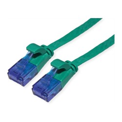 VALUE Patchkabel Cat.6A (Class EA) UTP. extra-flach. grn. 5 m — Buy in Cyprus with Fast Delivery