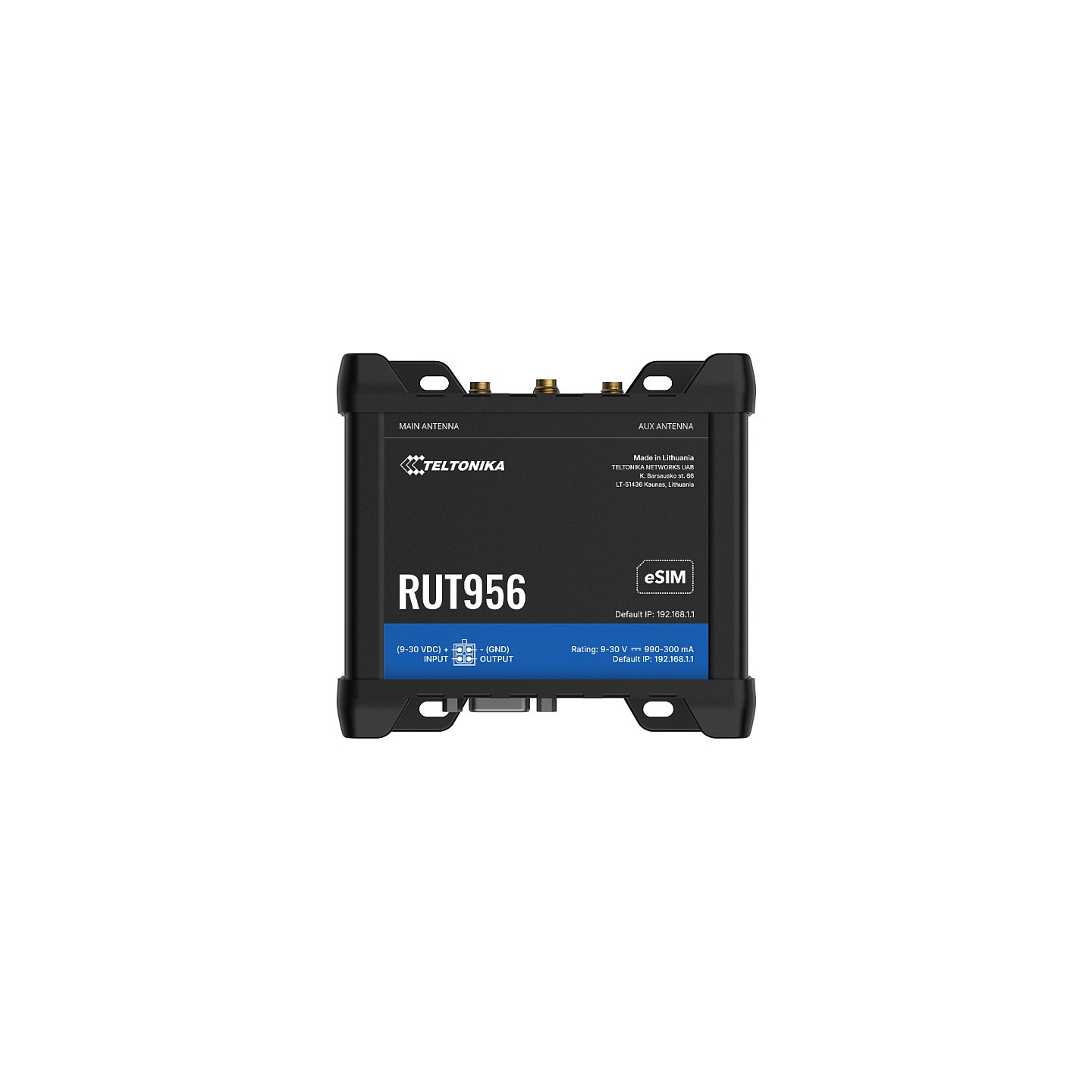 Teltonika · Router · RUT956 · LTE Modem Router WLAN · eSIM — Buy in Cyprus with Fast Delivery