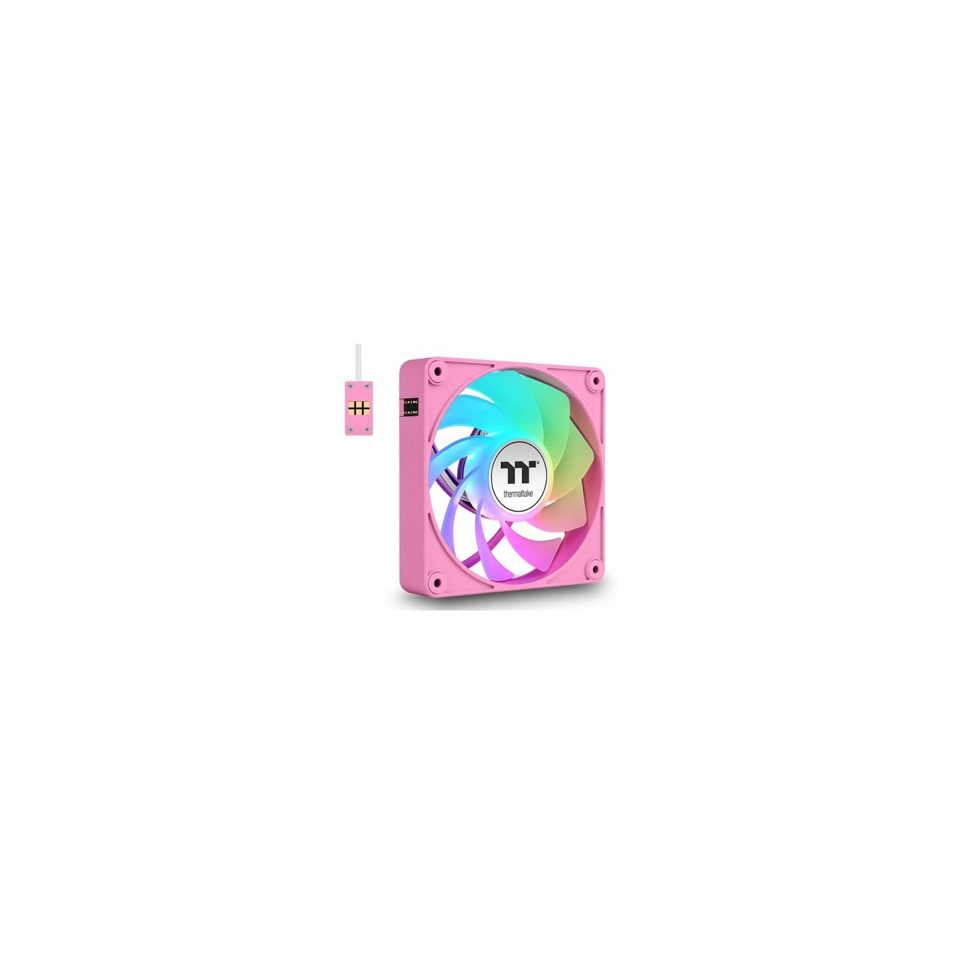 Thermaltake CT120 EX Reverse ARGB Sync 120mm Fan - CL-F225-PL12PK-A - Pink, 3-Pack, 500–2000 RPM