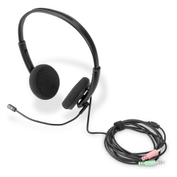 DIGITUS On Ear Office Headset mit Geräuschred. 3.5 mm Stereo — Buy in Cyprus with Fast Delivery