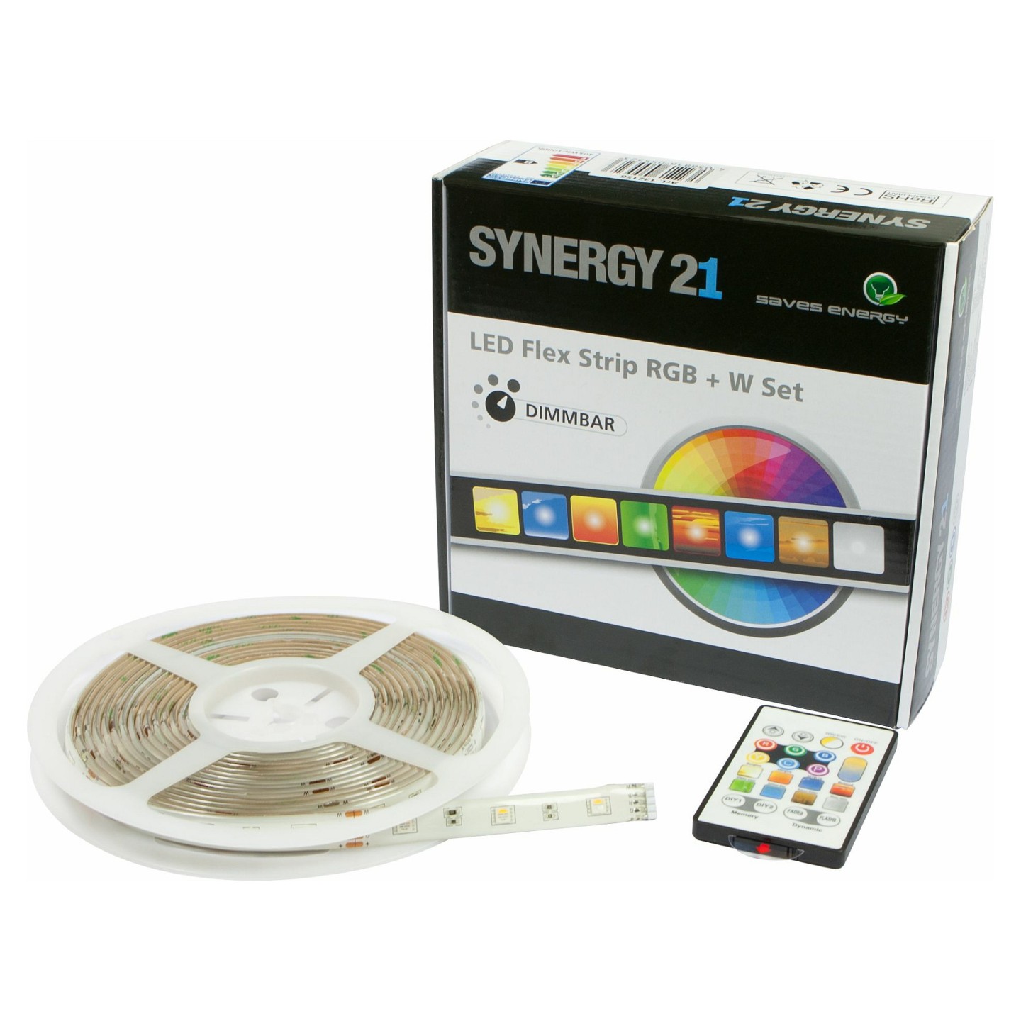 Synergy 21 LED Flex Strip 5050 - 30 RGB-W DC12V KOMPLETT Set V2 — Buy in Cyprus with Fast Delivery