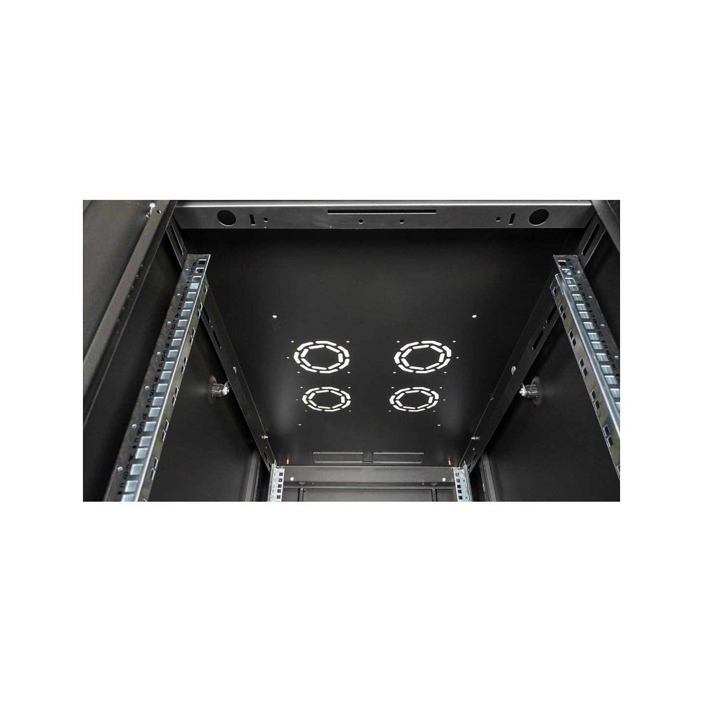 ROLINE 19-Zoll Serverschrank Basic 42 HE. 600x1000 BxT perforiert schwarz — Buy in Cyprus with Fast Delivery