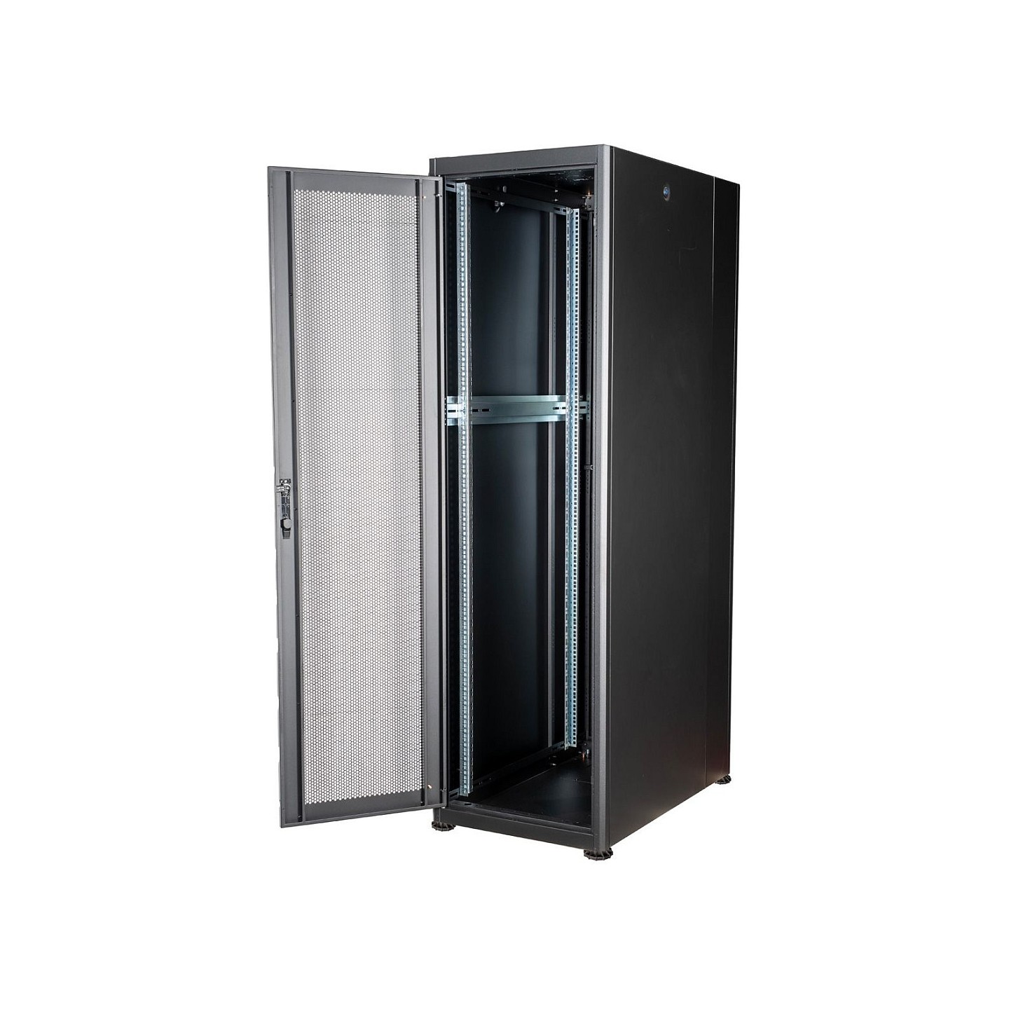 ROLINE 19-Zoll Serverschrank Basic 42 HE. 600x1000 BxT perforiert schwarz — Buy in Cyprus with Fast Delivery