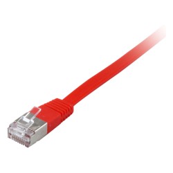 Equip Patchkabel Cat6A U FTP 2xRJ45 3.00m rot Flach LSZH Polybeutel — Buy in Cyprus with Fast Delivery