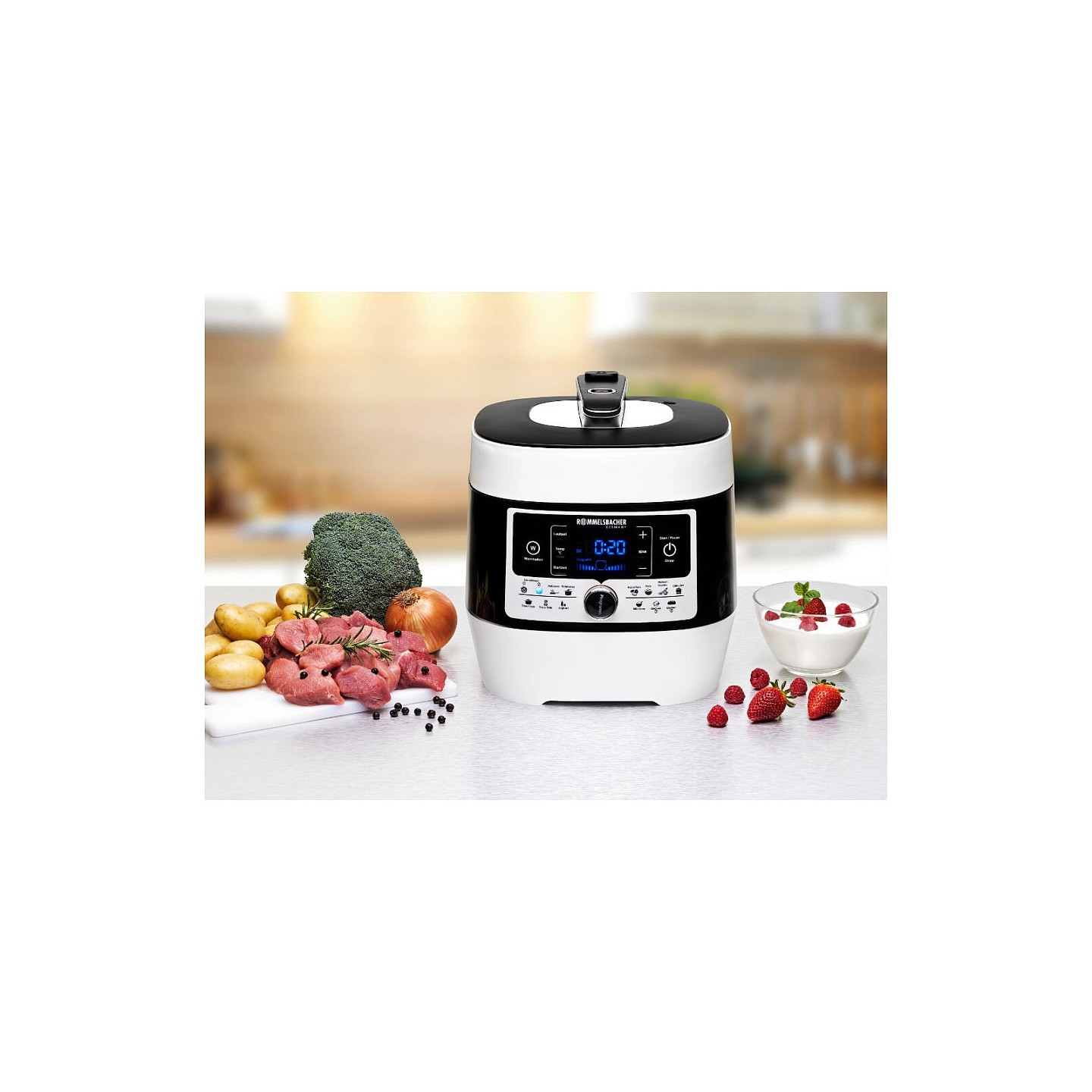 ROMMELSBACHER Dampfdruck-& Multikocher MD 1000 — Buy in Cyprus with Fast Delivery