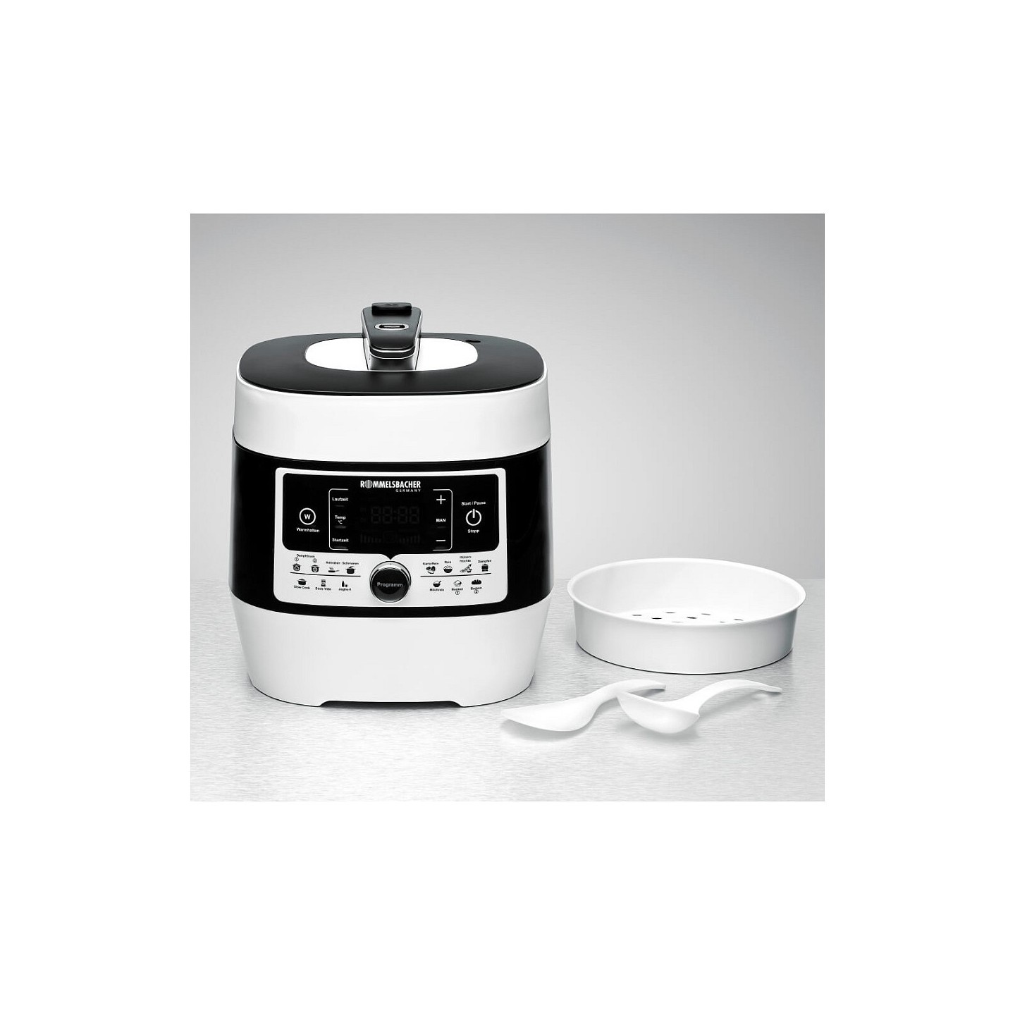 ROMMELSBACHER Dampfdruck-& Multikocher MD 1000 — Buy in Cyprus with Fast Delivery