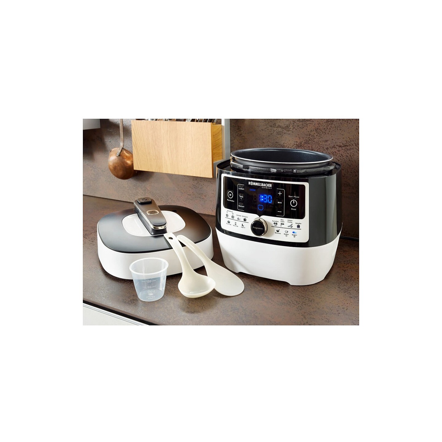 ROMMELSBACHER Dampfdruck-& Multikocher MD 1000 — Buy in Cyprus with Fast Delivery