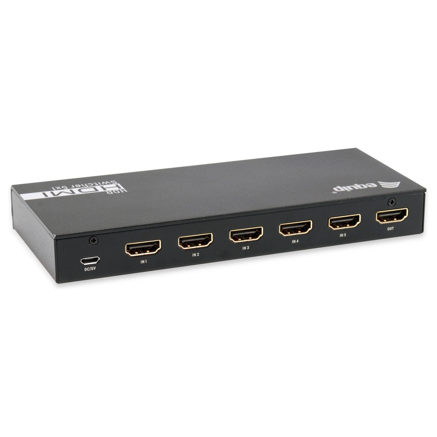 Equip Switch HDMI2.0 5-In 1-Out +Fernbed. 4K 60Hz 18Gbps — Buy in Cyprus with Fast Delivery