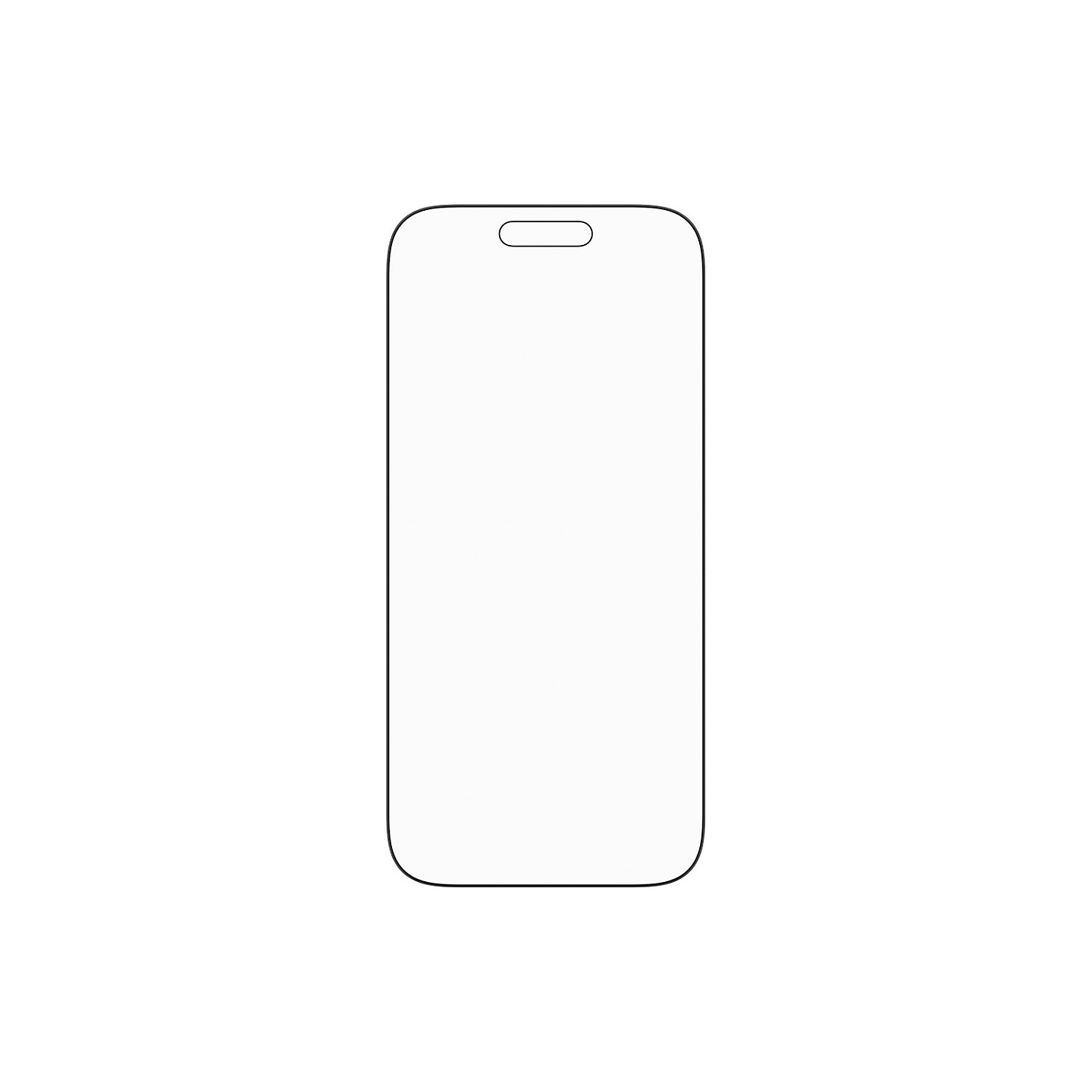 PanzerGlass Stealth Screen Protector w. Black Frame iPhone 17 Pro Ultra-Wide Fit w. Fastfit in-a-box