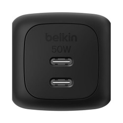 Belkin Ladegert Dual USB-C 50W PD + PPS .schwarz WCH019kqBK — Buy in Cyprus with Fast Delivery
