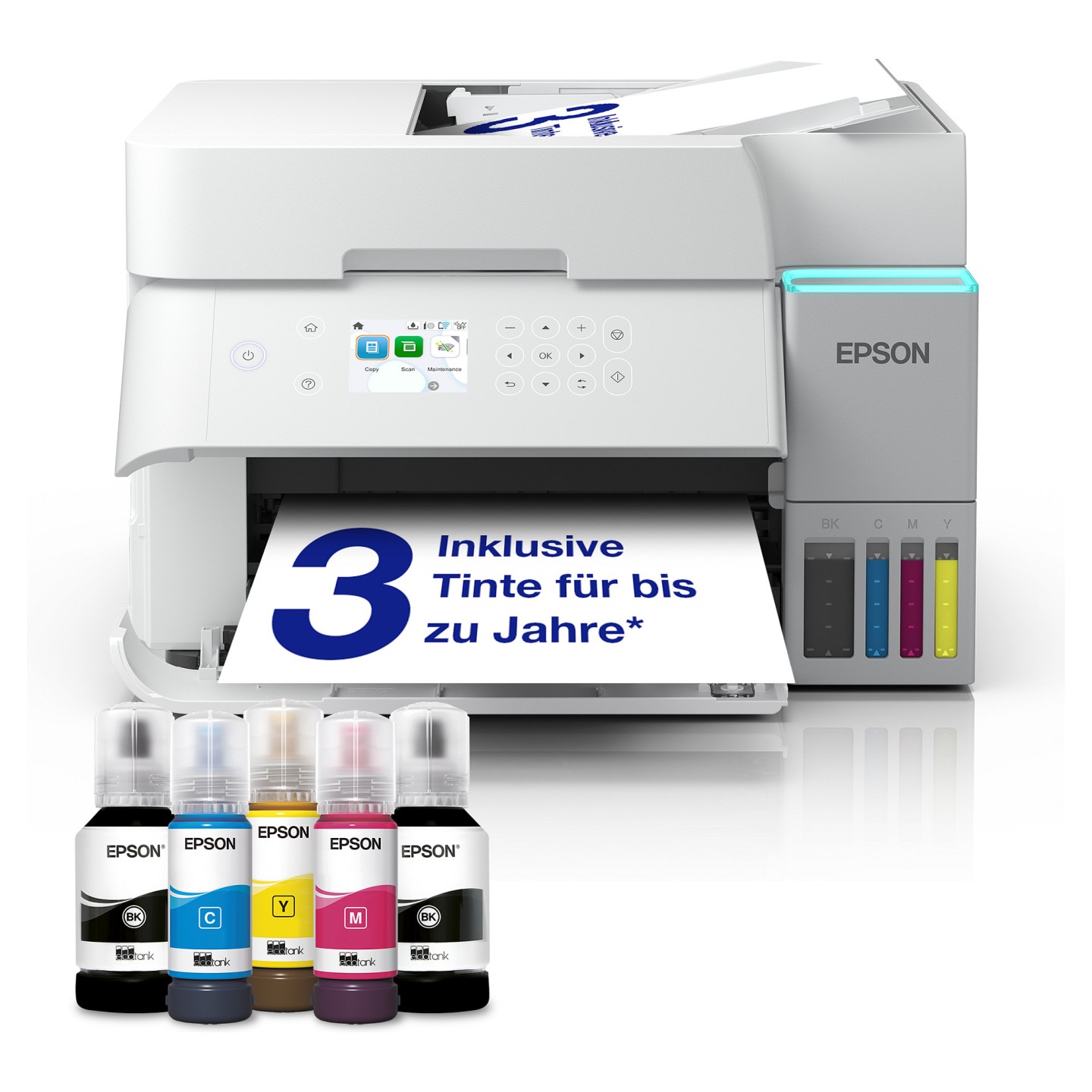Epson EcoTank ET-3956 - Multifunktionsdrucker - Farbe - Tintenstrahl - ITS - A4 Letter (Medien)