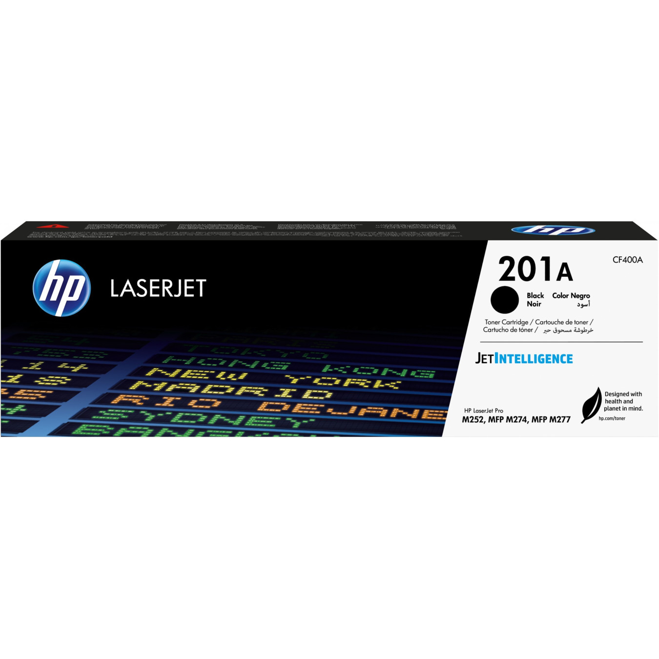 HP 201A Original Toner Cartridge - CF400A - Black, Standard Yield (1420 pages) — Buy in Cyprus with Fast Delivery