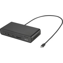 ASUS DC300 USB-C Dock - Triple-Display 4K60, 90W PD, Gigabit Ethernet, HDMI+DP, Black — Buy in Cyprus with Fast Delivery