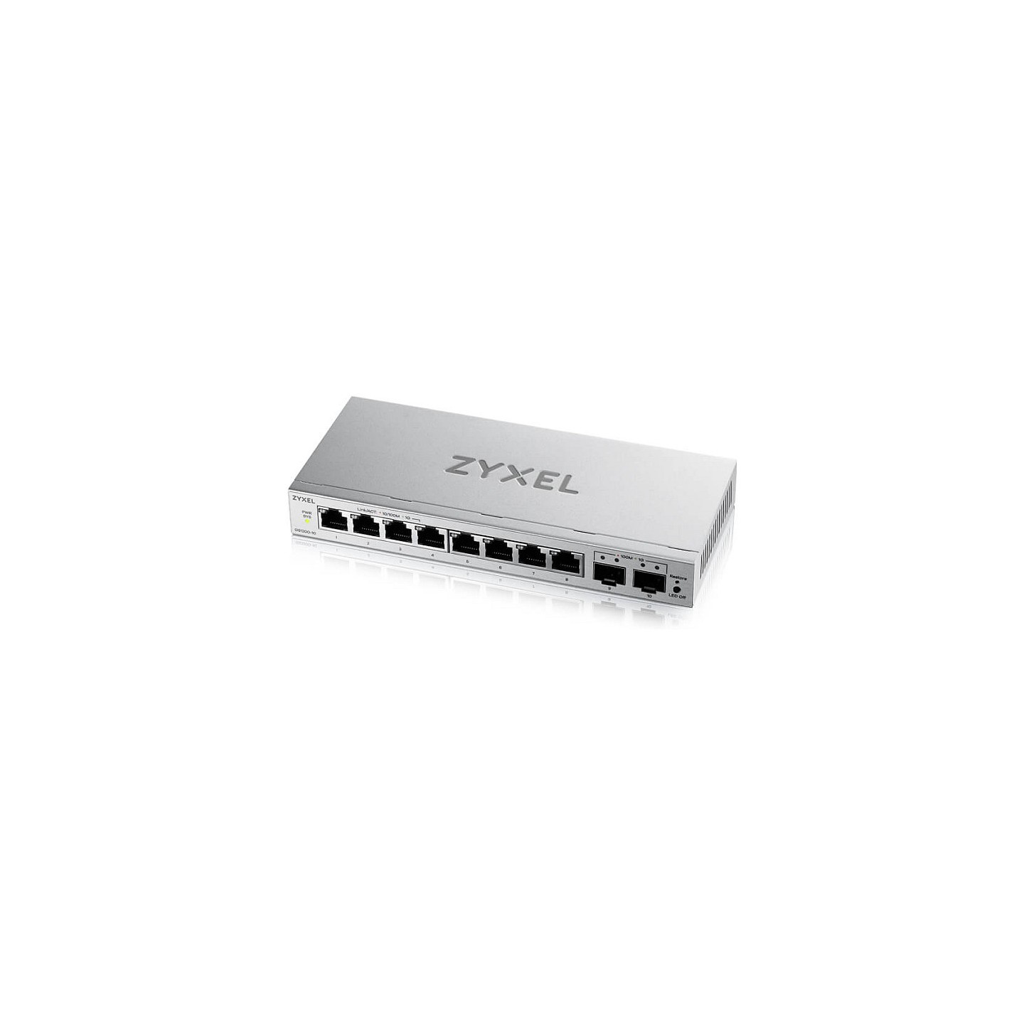 ZyXEL GS1200-10V3 8-Port Gigabit. 2 x SFP web smart managed — Buy in Cyprus with Fast Delivery
