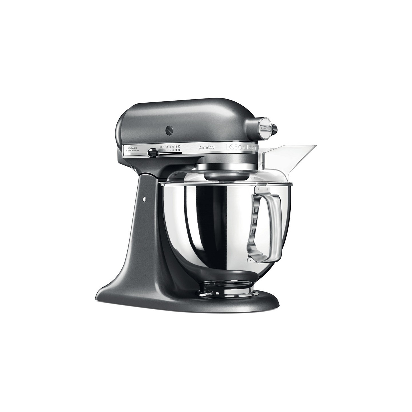 KitchenAid Küchenmaschine 300W - 5KSM175PSEAC Artisan silber — Buy in Cyprus with Fast Delivery