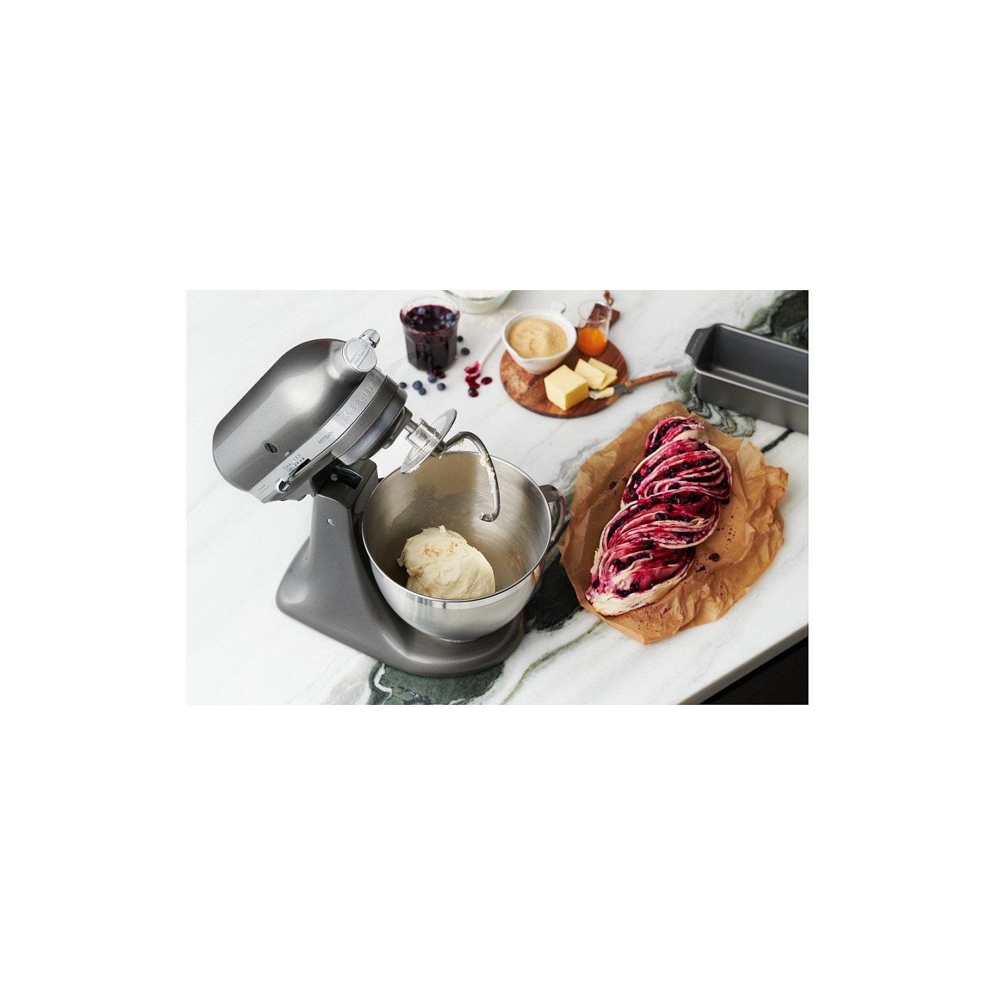 KitchenAid Küchenmaschine 300W - 5KSM175PSEAC Artisan silber — Buy in Cyprus with Fast Delivery
