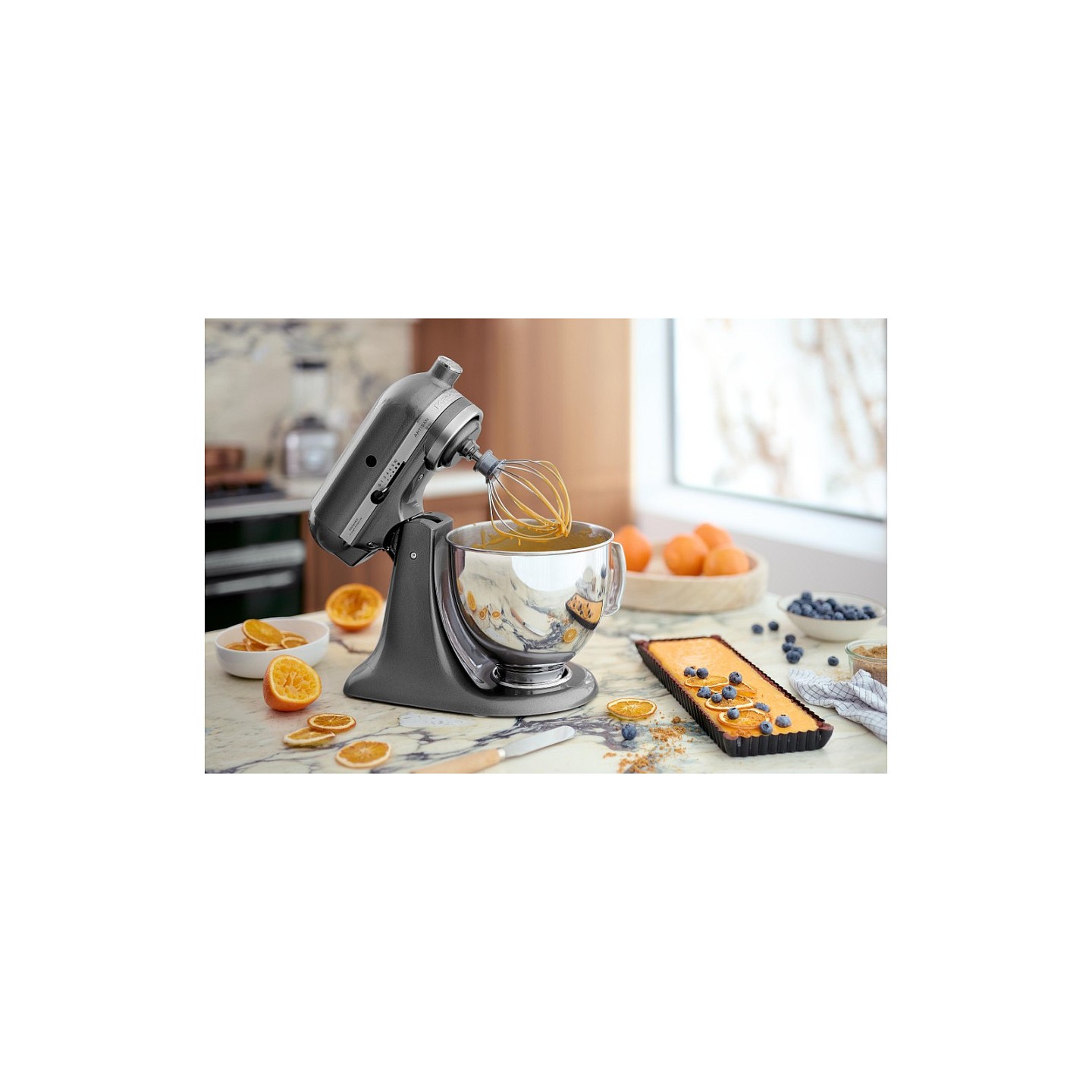 KitchenAid Küchenmaschine 300W - 5KSM175PSEAC Artisan silber — Buy in Cyprus with Fast Delivery