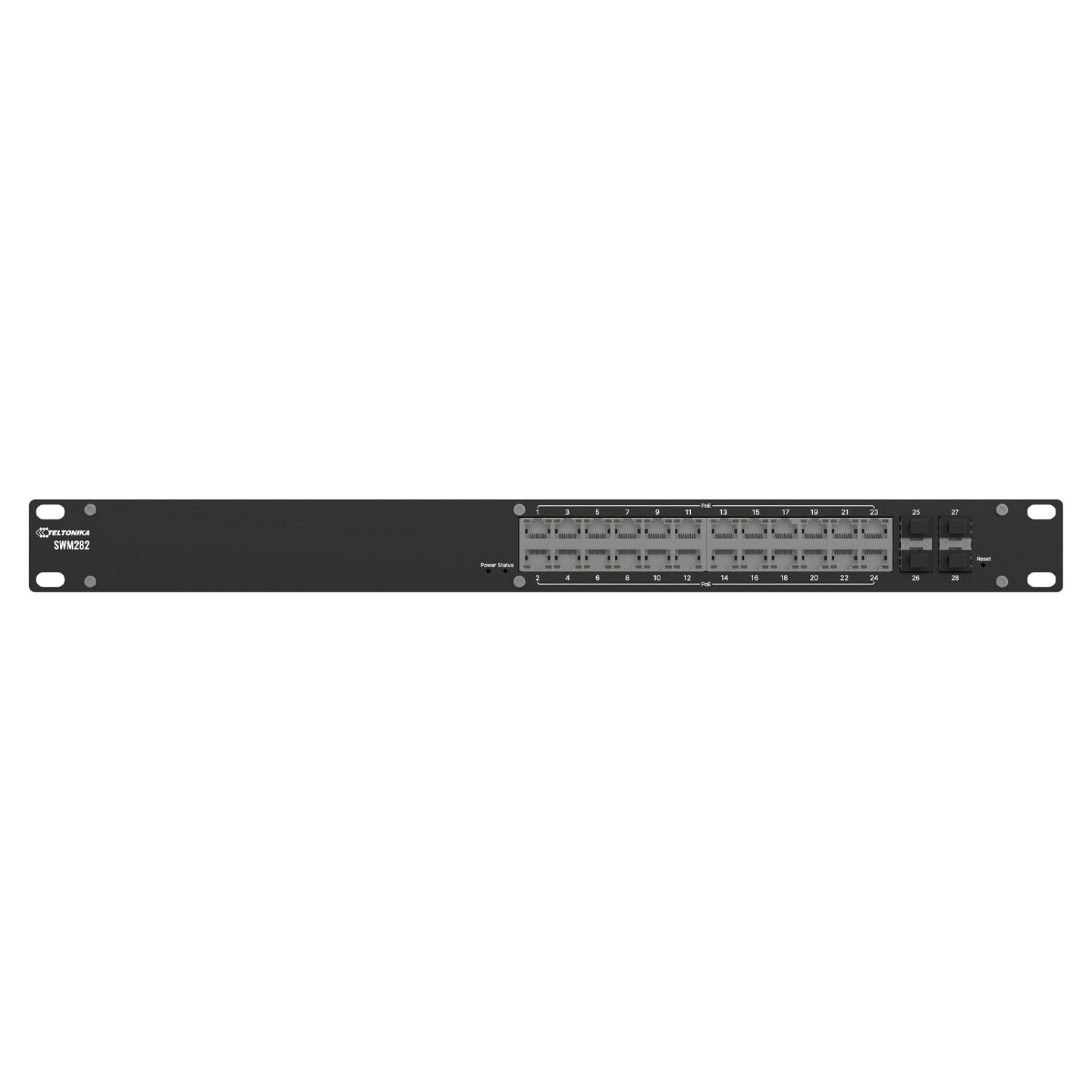 Teltonika · Switch · SWM282 · 24 Port Gigabit managed PoE L2+ Switch. 4x SFP. 19 — Buy in Cyprus with Fast Delivery