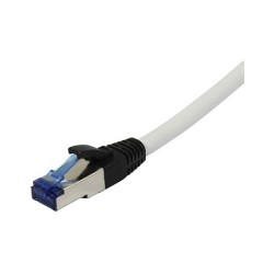 Synergy21 Patchkabel RJ45. CAT6A 500Mhz. 0.25m. weiss. S-STP(S FTP). PUR(Superflex). Außen Outdoor Industrie. AWG26.