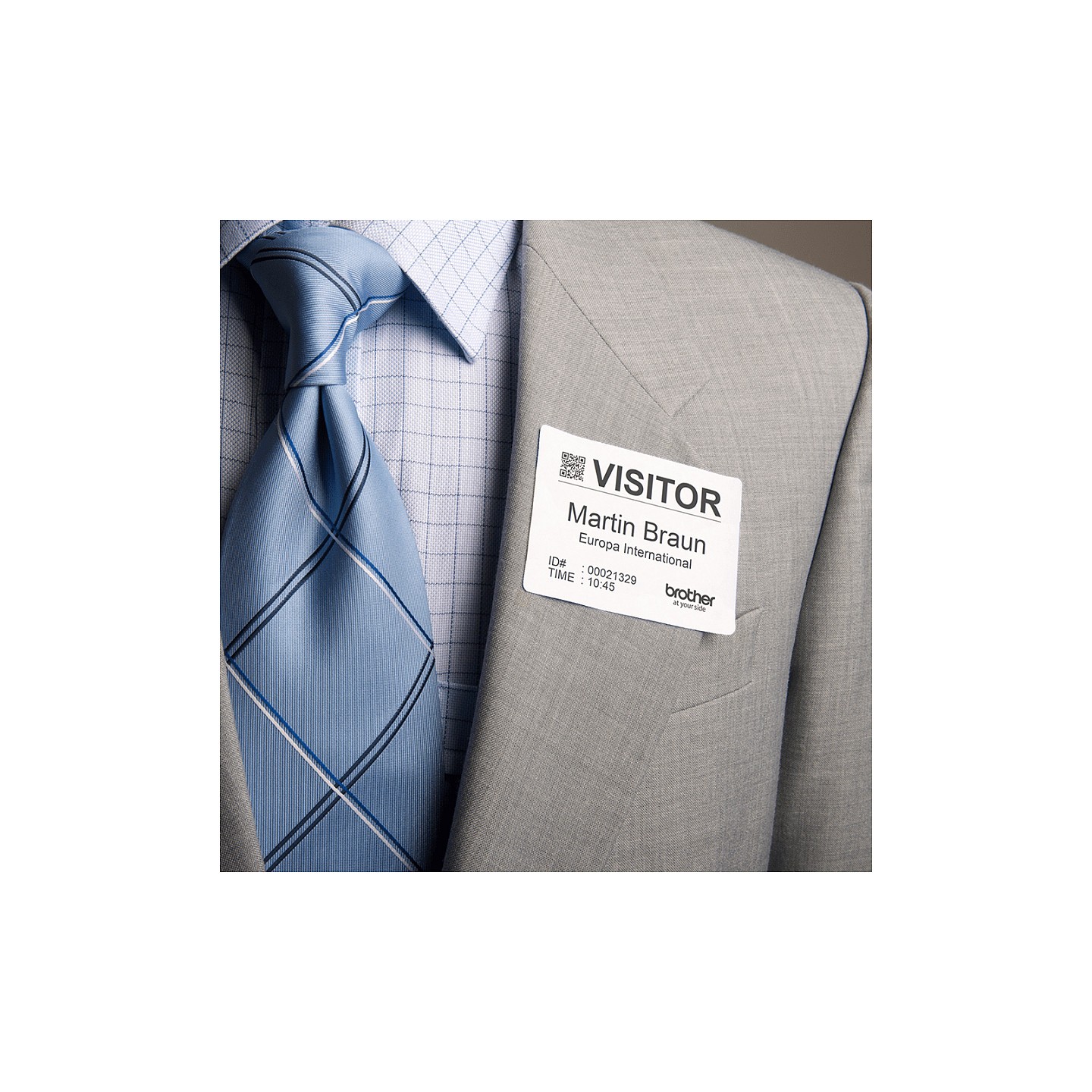 BROTHER name badge labels 260 pcs roll 60 x 86 DK single label roll — Buy in Cyprus with Fast Delivery