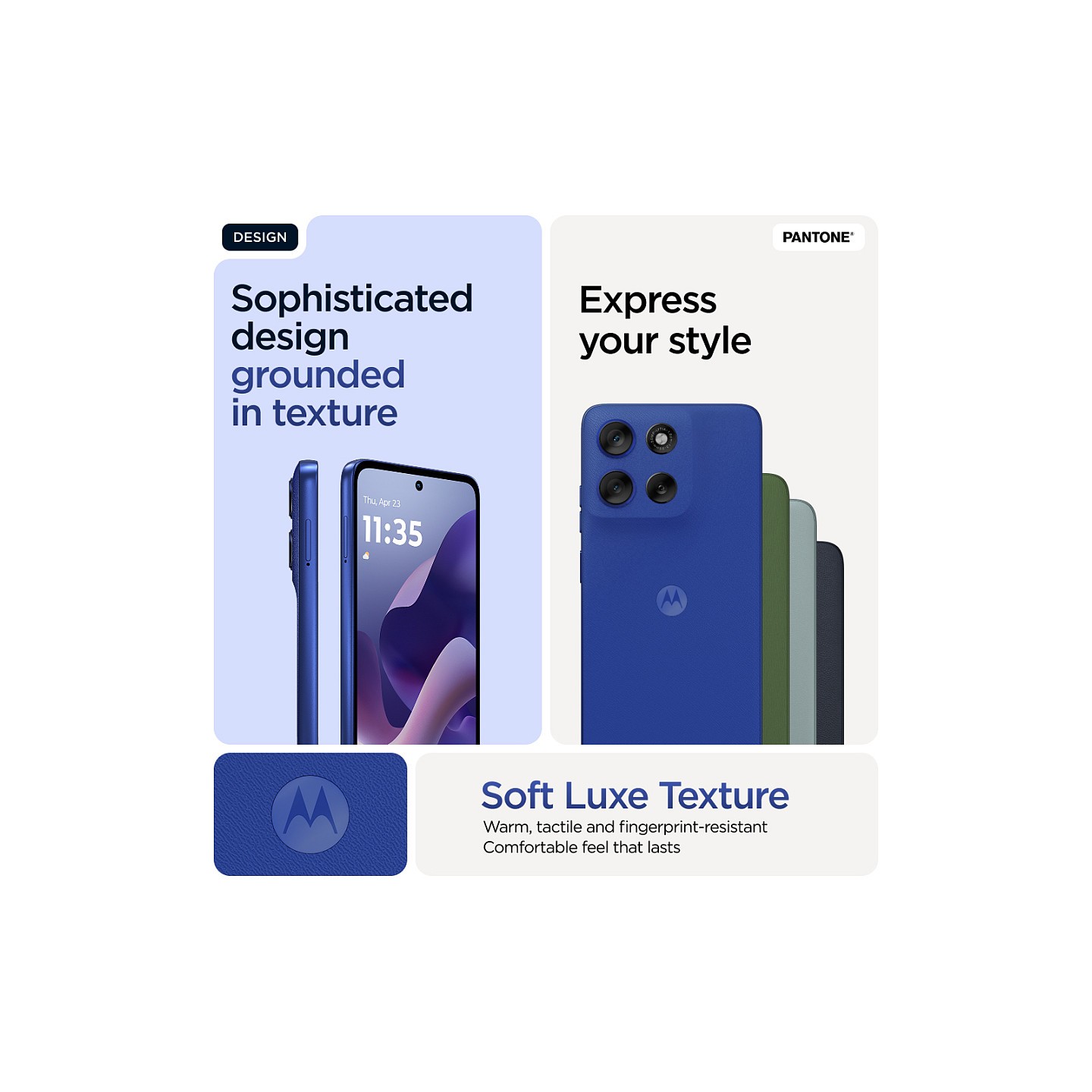 Motorola XT2529-2 moto g56 Dual Sim 8+256GB 5G pantone dazzling blue — Buy in Cyprus with Fast Delivery