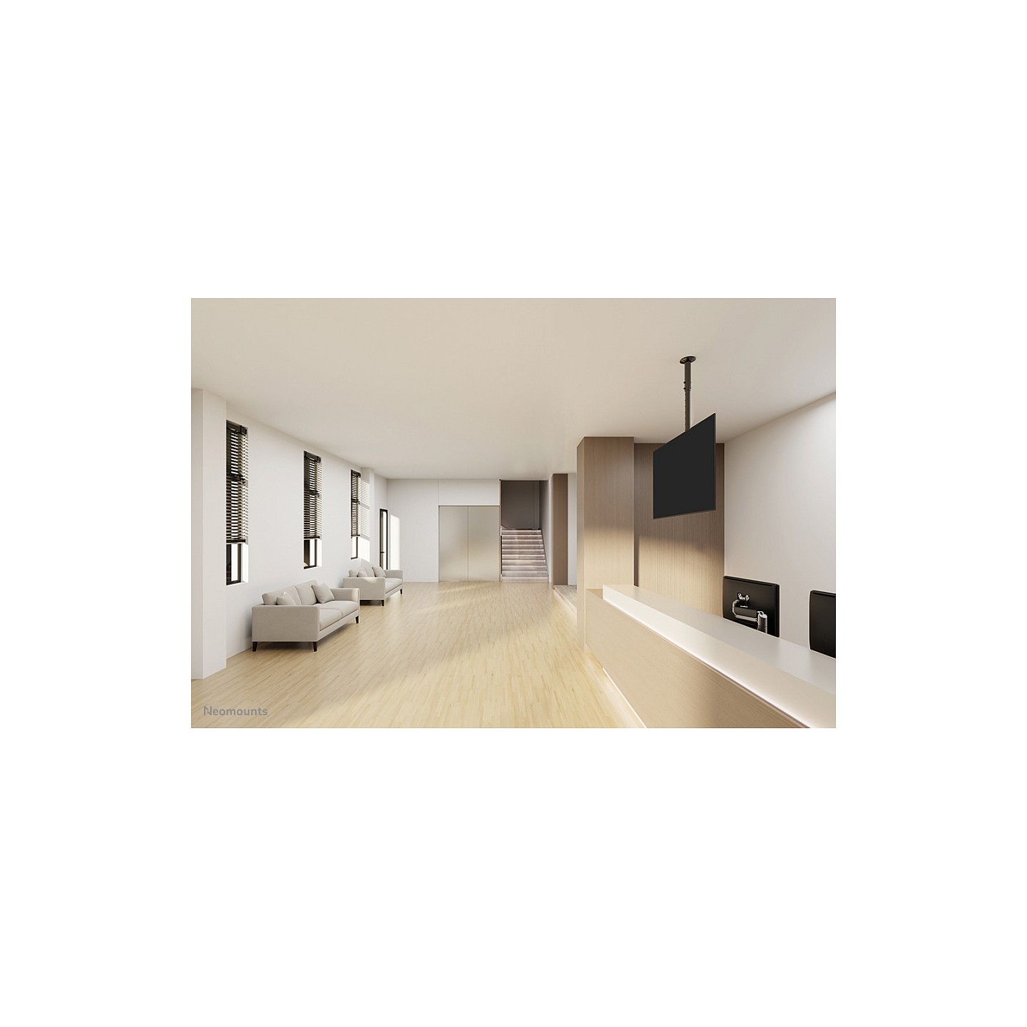 Neomounts DEH 23'-42' 1TFT 1Gelenk H:106-156cm Max.50 schwa — Buy in Cyprus with Fast Delivery
