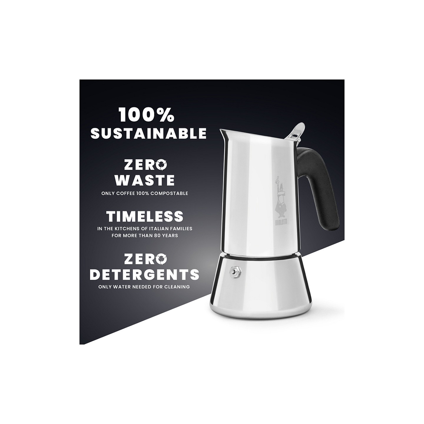 Bialetti NEW VENUS 4TZ Induction — Buy in Cyprus with Fast Delivery