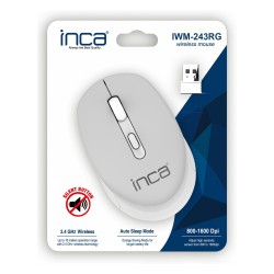 INCA Maus IWM-243RG 1600 DPI.CANDY DESIGN Grau. 2.4GHz — Buy in Cyprus with Fast Delivery