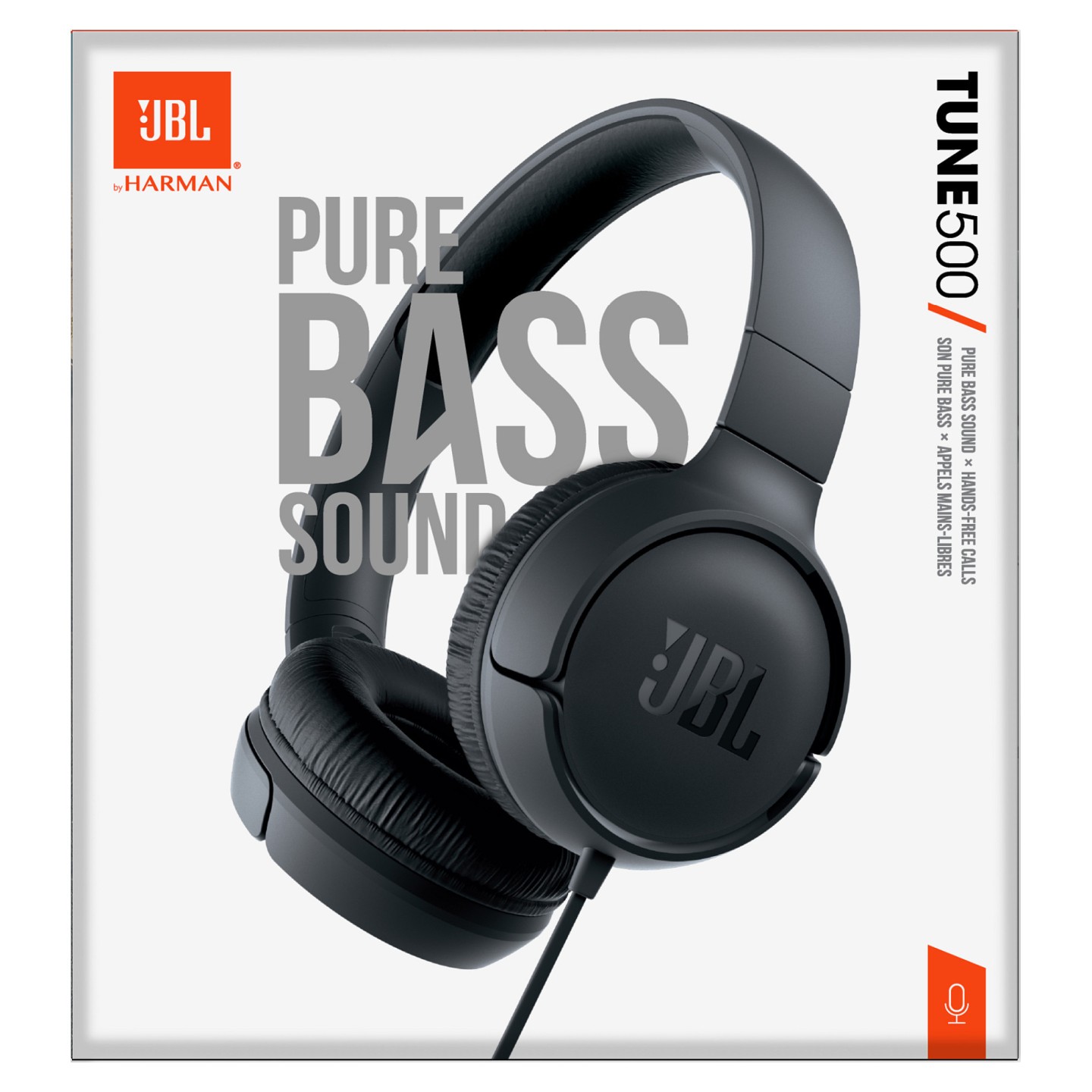 JBL JBLT500BLK Tune500 - Kabelgebundener On-Ear-Kopfhrer - Leicht und faltbar — Buy in Cyprus with Fast Delivery
