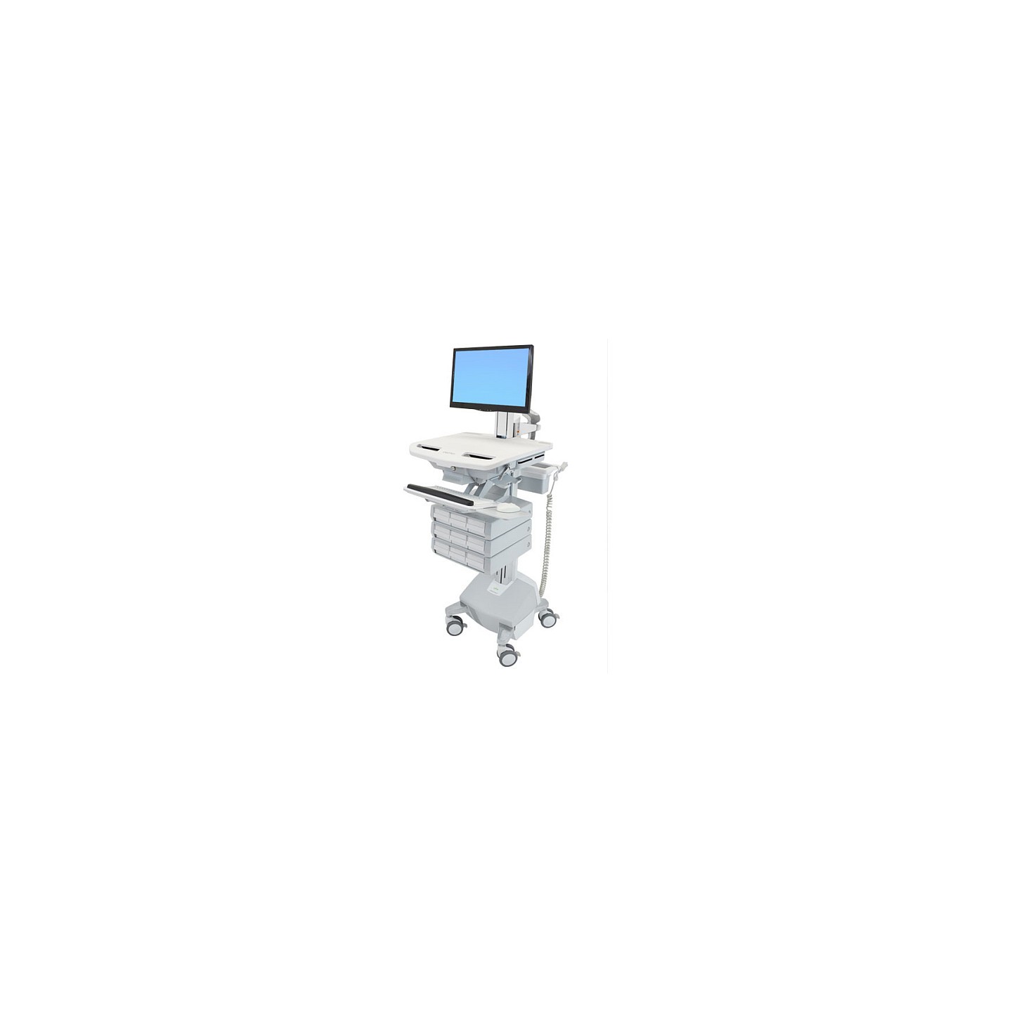 ERGOTRON StyleView Wagen mit LCD-Gelenk LiFe-Antrieb 9 Schublade — Buy in Cyprus with Fast Delivery
