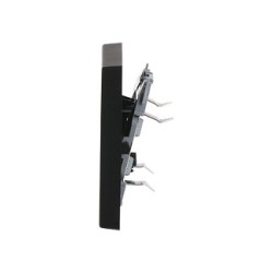 BUSCH JAEGER BJ 1786-885 Abdeck.f.Aus-Wechsel-Kreuz- Schalter Taster future linear schwarz — Buy in Cyprus with Fast Delivery