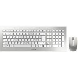Buy Cherry DW 8000 - Wireless RF Full-Size QWERTZ Keyboard with Mouse - Silver/W... in Cyprus, Nicosia, Limassol, Larnaka, Pafos