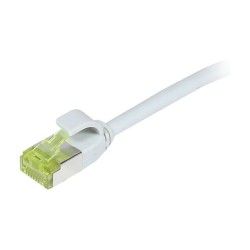 Synergy21 Patchkabel RJ45. CAT6A 500Mhz. 7.5m. grau. S-STP(S FTP). slimline rund d4.5mm. TPE LSZH(Superflex). AWG28....