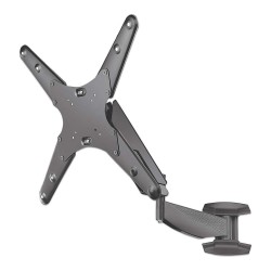 MANHATTAN TV-Wandhalterung mit Gasdruckfeder und Kugelgelenk geeignet fuer ein Display von 53.34cm-152.4cm 21Z-60Z un...