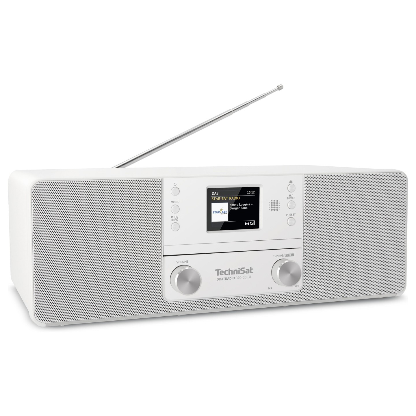 Technisat DigitRadio 370 CD BT weiss — Buy in Cyprus with Fast Delivery