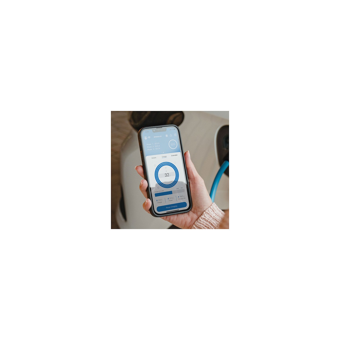 NRGkick 32A Pure fr PV-Nutzer GSM GPS SIM 7.5m WLAN — Buy in Cyprus with Fast Delivery