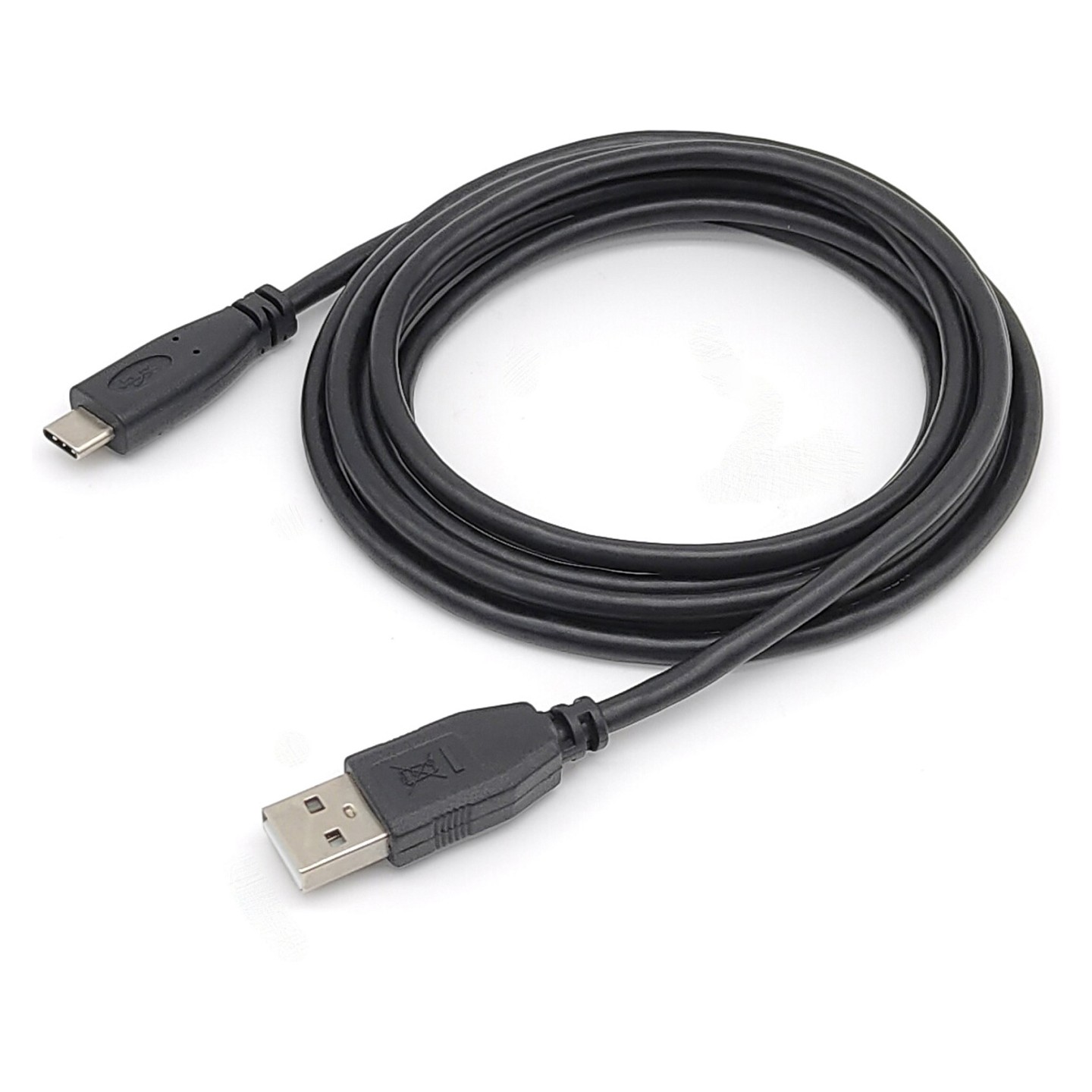 Equip Kabel USB-A 2.0 - to C St St 2.00m 3A 480Mbps sw — Buy in Cyprus with Fast Delivery