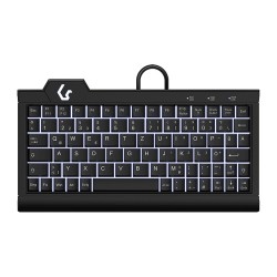 KeySonic KSK-3010ELC (DE) Super-Mini Backlight schwarz — Buy in Cyprus with Fast Delivery