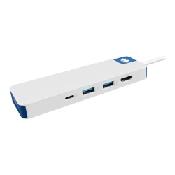 D TARGUS HyperDrive Flex 8 Port USB-C Hub Blue — Buy in Cyprus with Fast Delivery